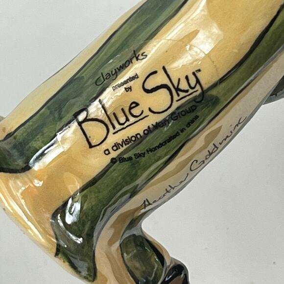 Blue Sky Clayworks Shepherd Nativity Figurine Heather Goldminc Replacement 2000 - Picture 8 of 9